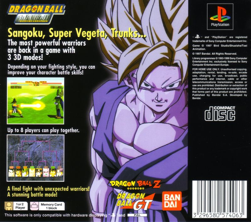 Dragon Ball: Final Bout (PS1) (gamerip) (1997) MP3 - Download